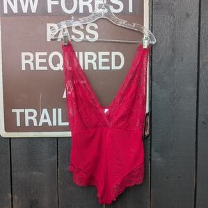 New Marilyn Monroe Lace Teddy Bodysuit